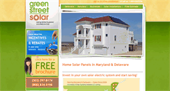 Desktop Screenshot of greenstreetsolar.com