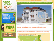 Tablet Screenshot of greenstreetsolar.com
